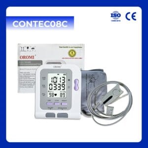 CONTEC08C - Máy Đo Huyết Áp Điện Tử Bắp Tay (Tích Hợp Đo SpO2)