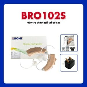 Bro102S - Máy Trợ Thính Gài Tai