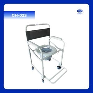 GH-02S - Ghế Bô Vệ Sinh Có Bánh Xe