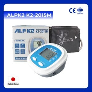 ALPK2 K2-2015M - Máy Đo Huyết Áp Điện Tử Bắp Tay | Chính Hãng Nhật Bản