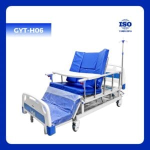 GYT-H06 - Giường Y Tế 4 Tay Quay