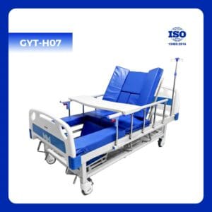 GYT-H07 - Giường Y Tế 4 Tay Quay